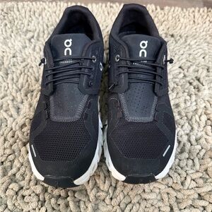 On Running Women’s Black and White Athletic Shoes